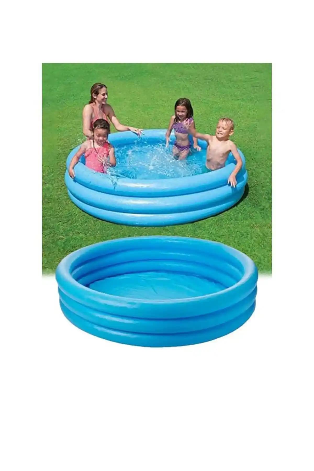 Intex Kristal Mavi Havuz 168x38 cm: Bahçenize Pratik ve Şık Serinleme Çözümü