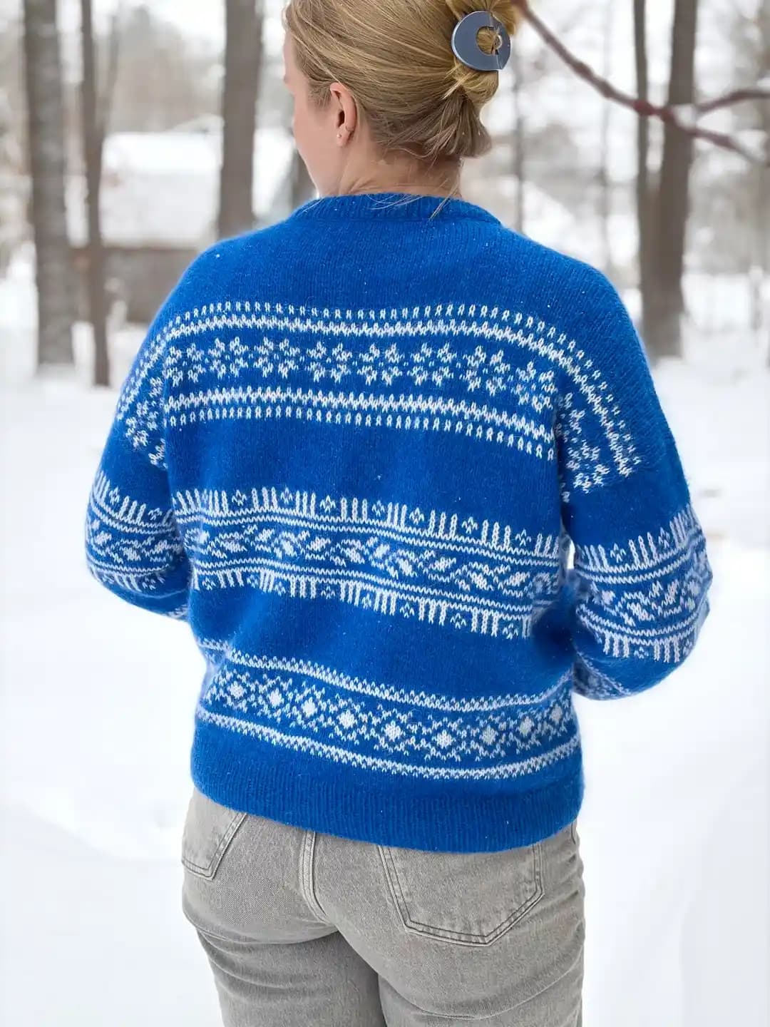 Inverse Porcelain Sweater: Renkli Örgü Projelerinde Yenilikçi Teknik ve Tasarım Yaklaşımı