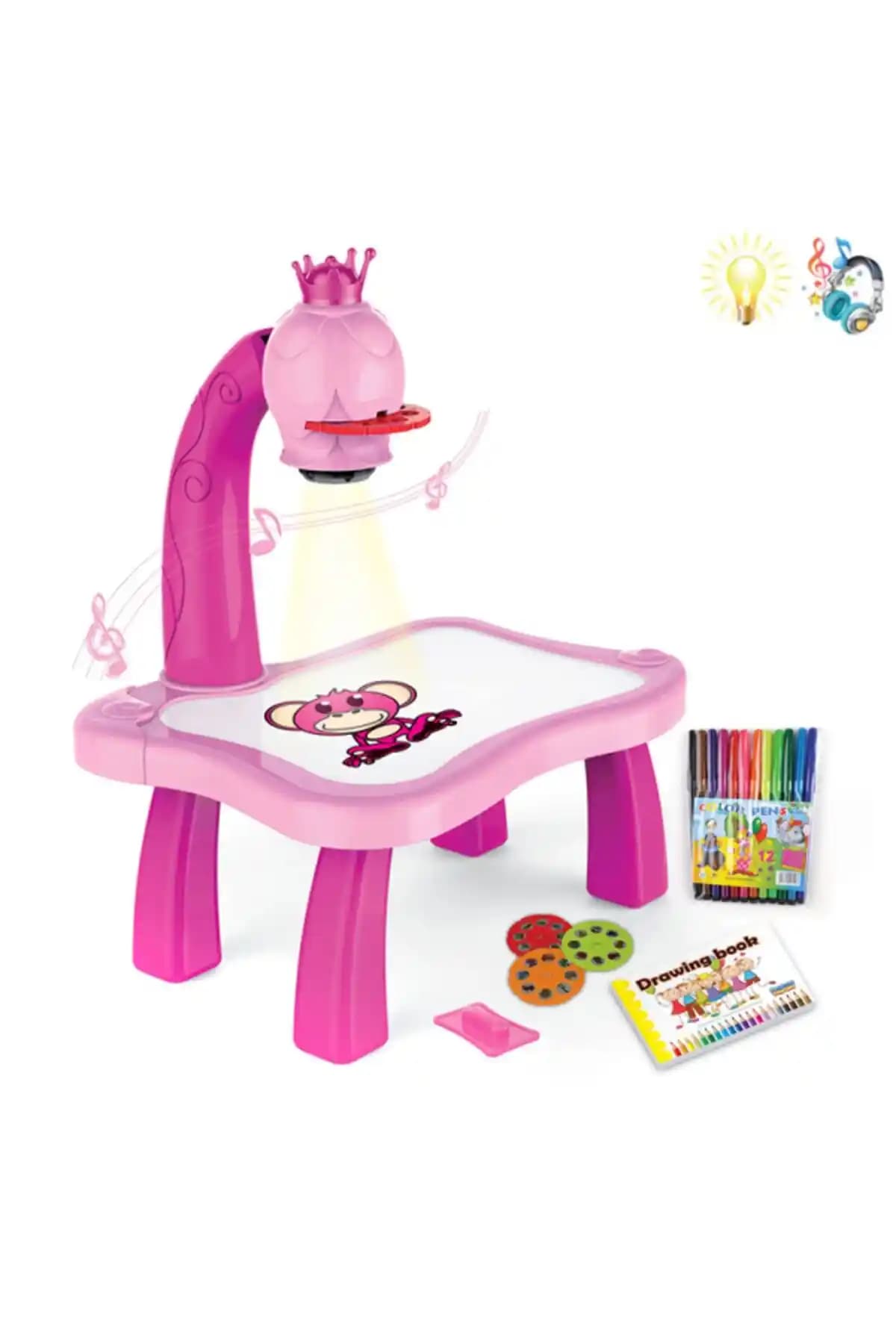 Kızılkaya Kutulu Interaktif Eğitim Seti Çocuklar İçin Renk Öğrenme ve Aktivite Oyuncağı