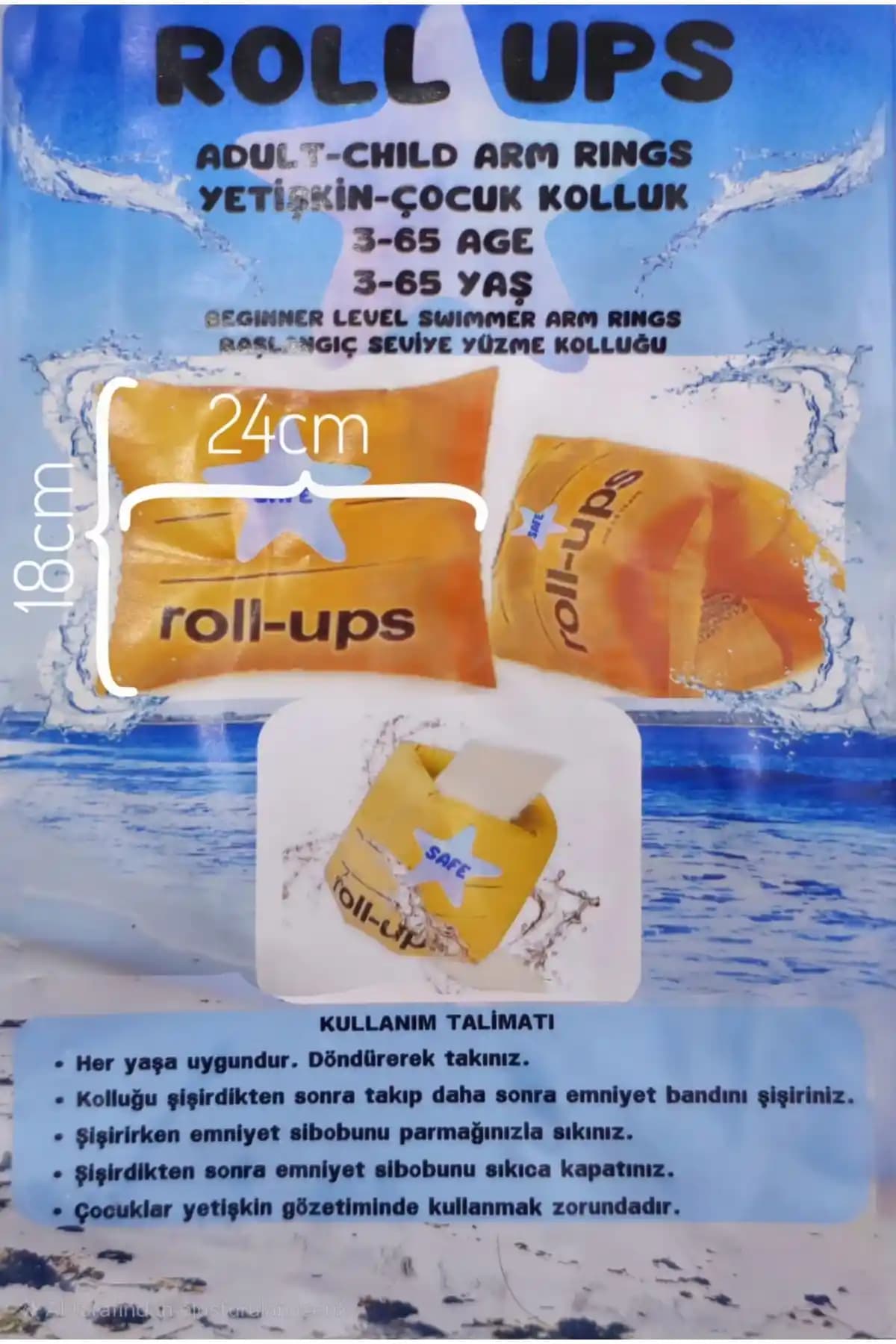 METROPOLL Turuncu Yetişkin Yüzme Kolluğu: Güvenli ve Konforlu Yüzme Deneyimi İçin Detaylı İnceleme