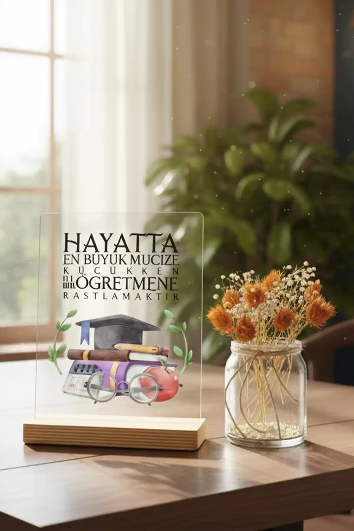 Öğretmenler Günü İçin Kişiselleştirilebilir Pleksi Karne Hediye Seçenekleri