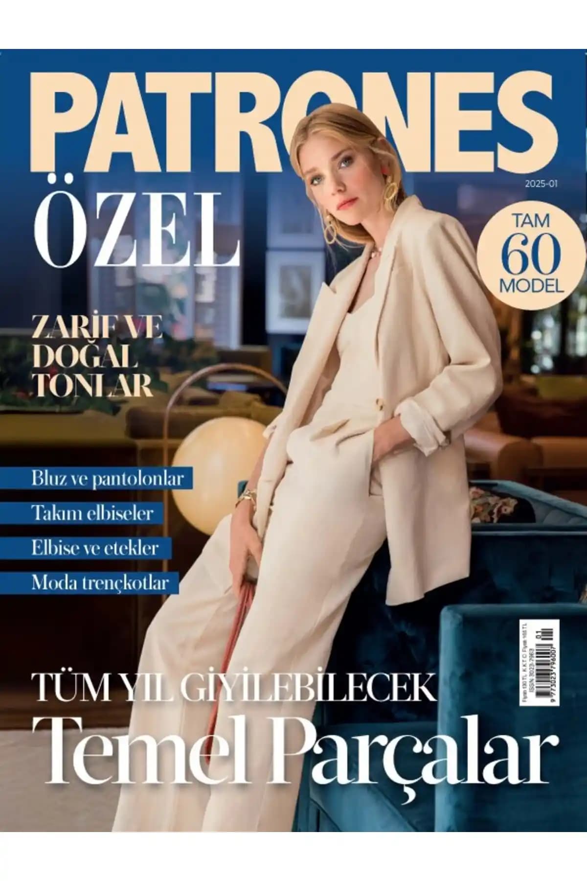 Patrones Dergi Temel Parçalar 2025: Moda ve Tasarım Alanında Özgün İçeriklerle Dolu
