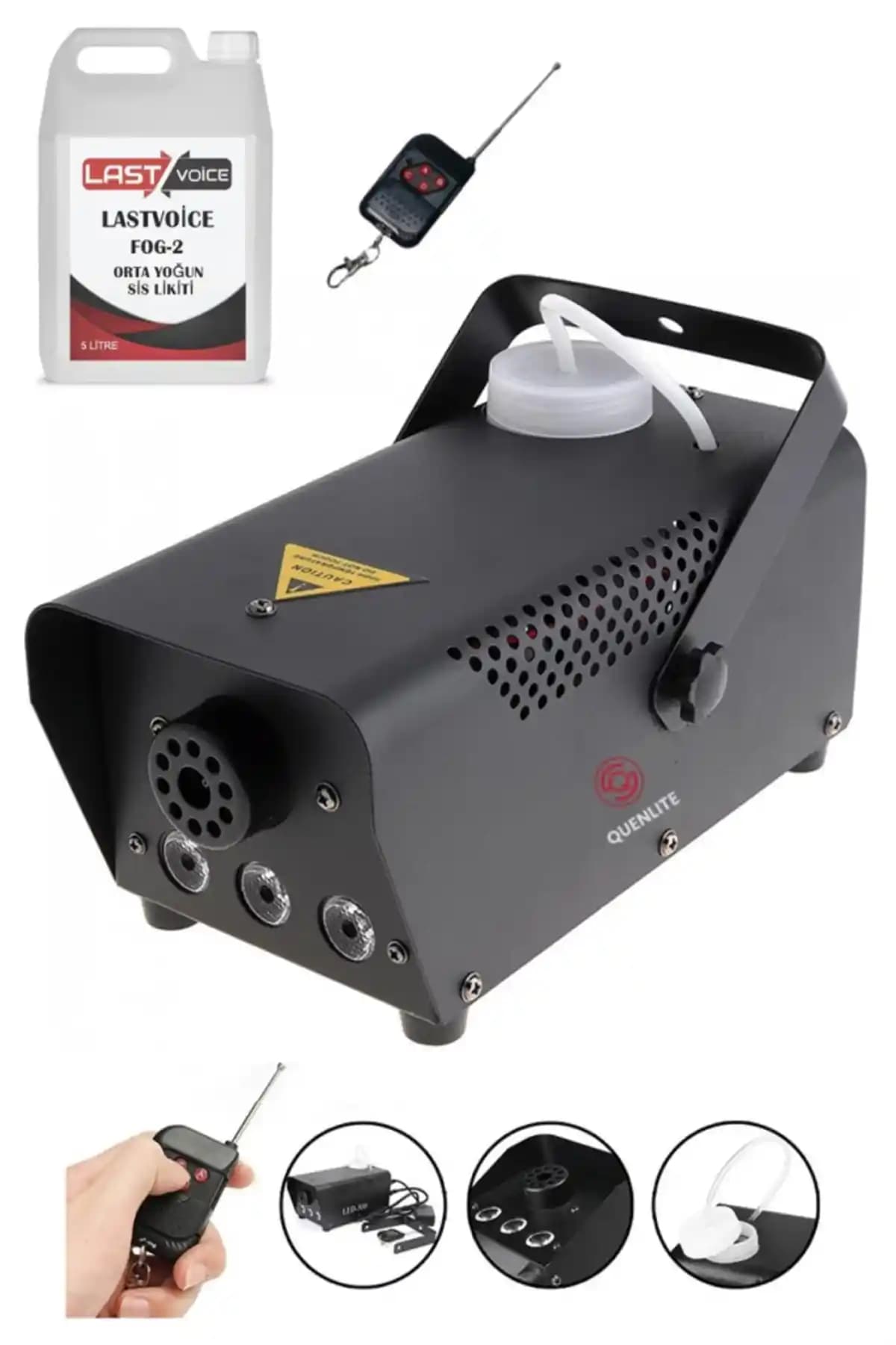 Quenlite QL-700RGB-LK Sis Makinesi: Yüksek Performanslı Sahne ve Etkinlik Ekipmanı