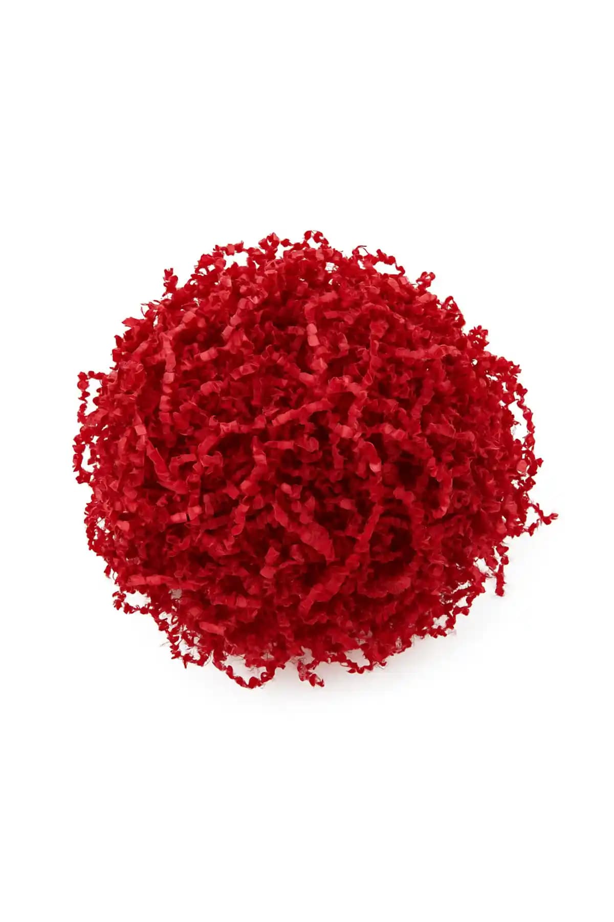 SUMO KIRMIZI Kırpık Z Zigzag Pelur Kağıt Dekorasyon ve Paketleme İçin Çok Yönlü Malzeme