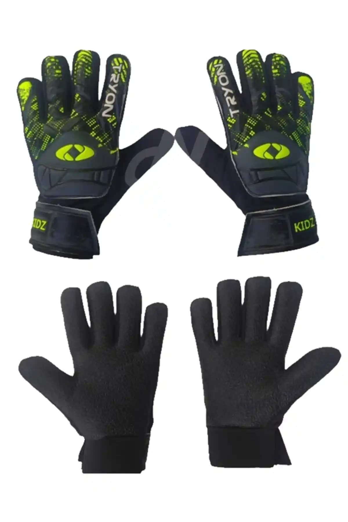 TRYON Çocuk Kaleci Eldiveni Kıdz 4 No: Güvenlik ve Konfor Sunan Renkli Spor Malzemesi