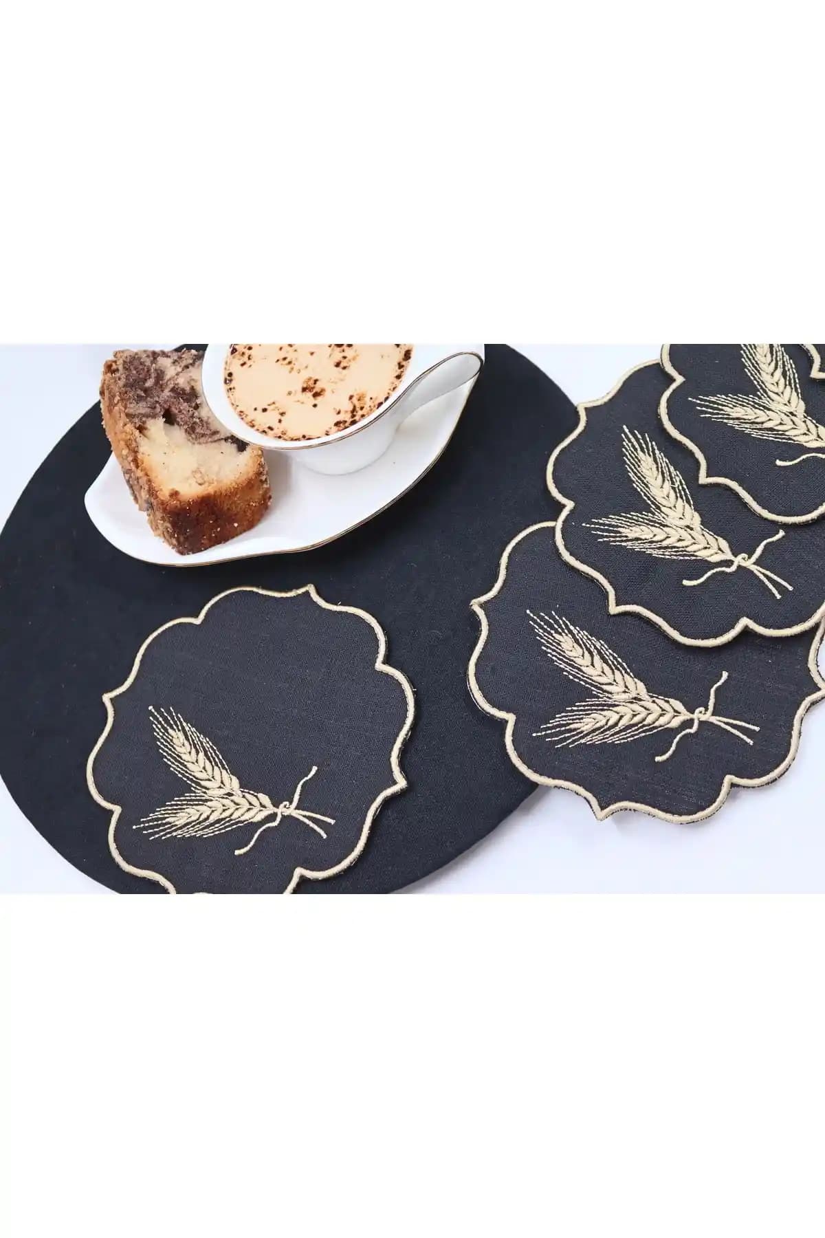 Vipceyiz 6'lı Başak Desenli Sunum Peçetesi Şıklık ve Fonksiyonellik Bir Arada