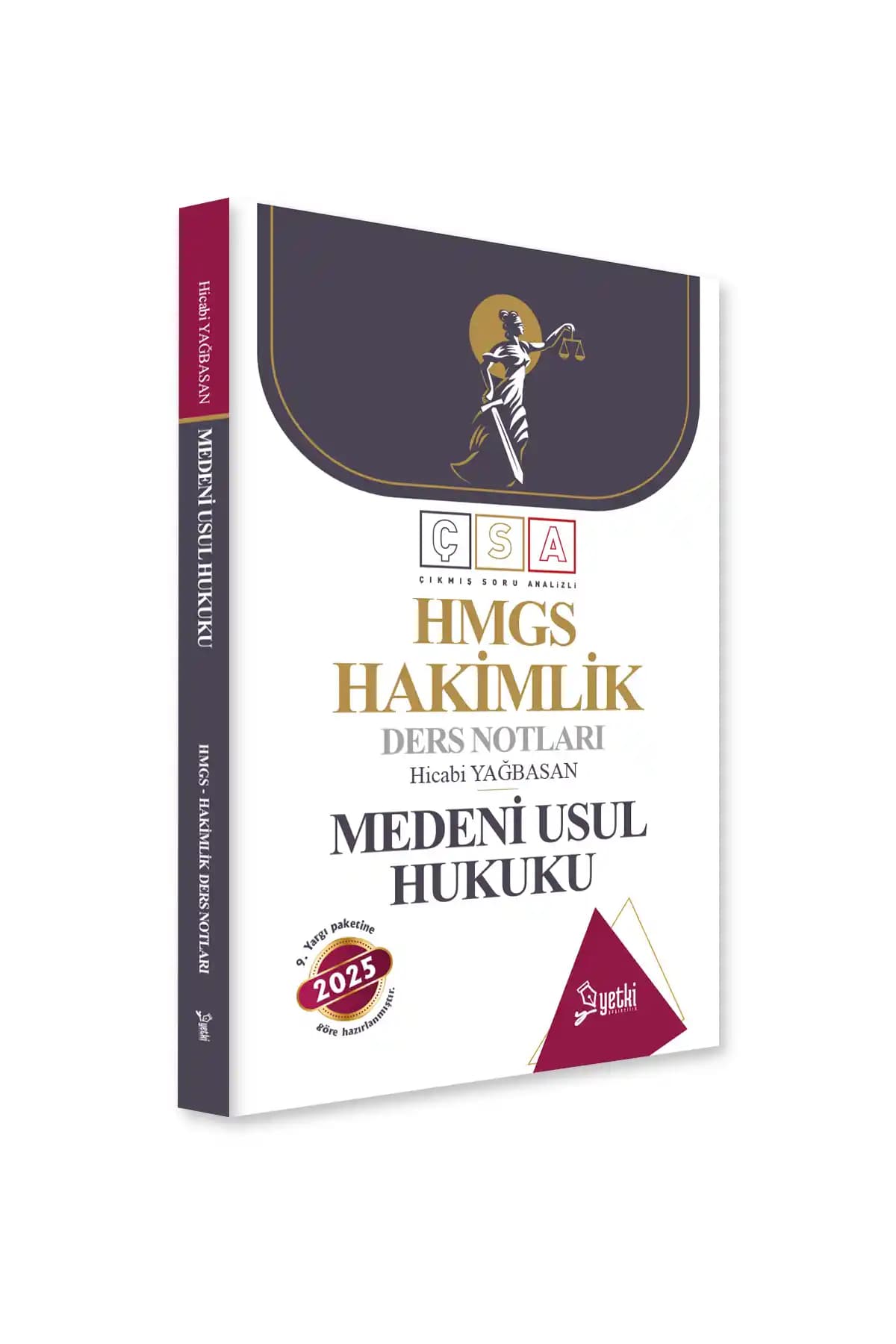 Yetki 2025 Baskı HMGS Hakimlik Medeni Usul Hukuku ÇSA Ders Notları İncelemesi