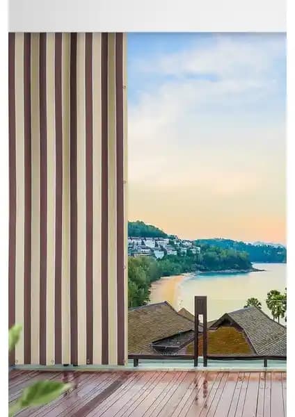 Altın Pamuk'un Enxboy Seçenekli Kuşgözlü Balkon Perdesi ile Estetik ve Fonksiyonellik