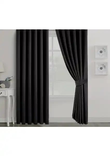 Belle Cose Blackout Gri Perde: Işık ve Gürültü Yalıtımı Sunan Modern Tasarım