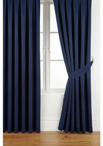 Belle Cose Blackout Lacivert Fon Perde: Modern ve Fonksiyonel Tasarım Çözümü
