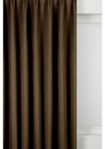 Belle Cose Country Tarz Hasır Termal Blackout Vizon Perde Yüksek Kalite ve Kolay Montaj Özelliğiyle