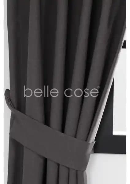 Belle Cose Keten Blackout Karartma Perde Vizon Renk, Termal ve Estetik Özellikler