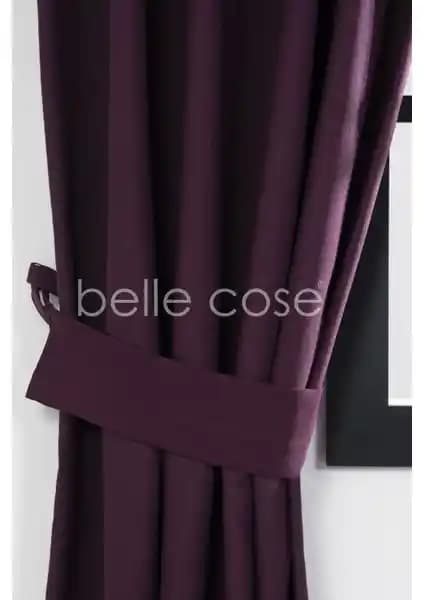 Belle Cose Keten Blackout Karartma Termal Mürdüm Fon Perde Detaylı İnceleme ve Kullanım İpuçları