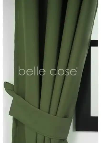 Belle Cose Keten Görünümünde Fon Perde Sağlıklı ve Şık Tasarımıyla Dekorasyonunuzu Tamamlar