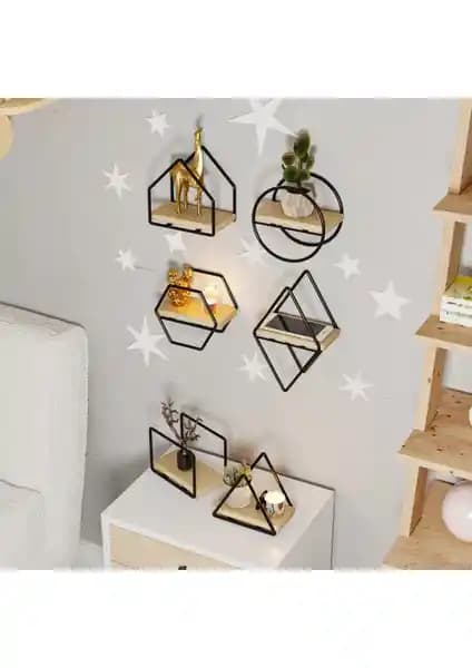 Bino Montessori Kitaplık ve Duvar Rafı Çocuk Odası Düzeninde Şık ve Fonksiyonel Çözüm