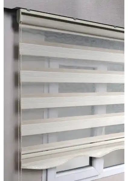 Bizden Perde Brillant Etekli Premium Çift Renk Krem-Beyaz Zebra Stor Perdeleri Özellikleri ve Kullanım İpuçları