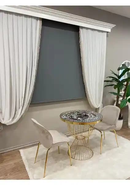 Brillant Stor Perde Kalın Kumaş ve Alüminyum Kasa ile Modern ve Dayanıklı Tasarım