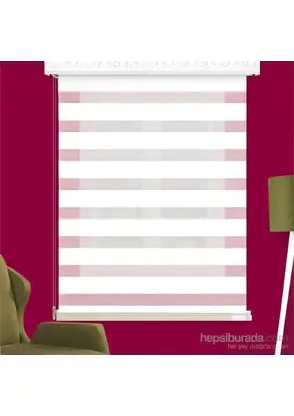 Brillant Zebra Perde Sdney Beyaz 90x200 Modern ve Fonksiyonel Dekorasyon Unsuru