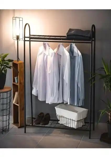 Bye Concept & More Dekoratif Metal Ayaklı Çok Amaçlı Askılık Ev ve Ofis İçin Uygun