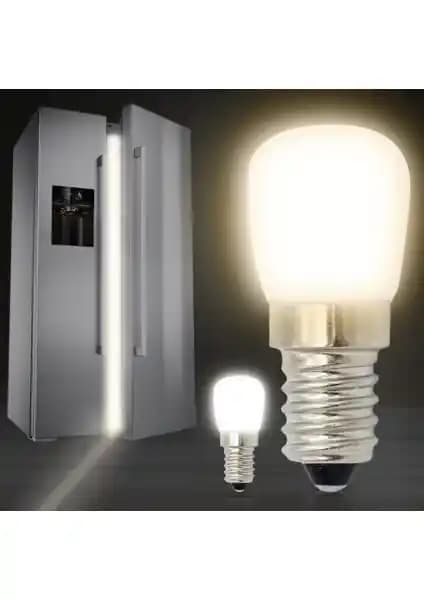 Cata 220V E14 Duy Buzdolabı Ampulü Beyaz Işık - Yüksek Performans ve Uzun Ömür