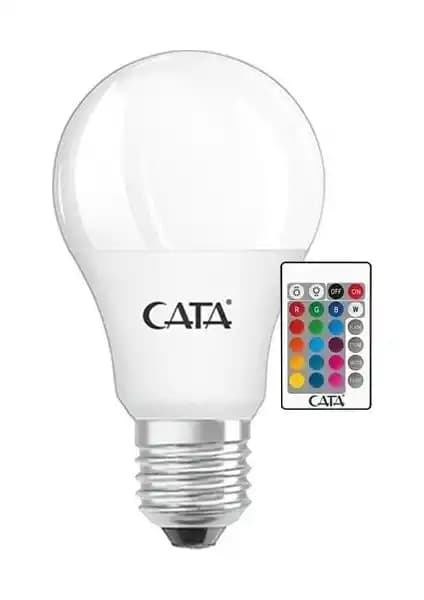Cata LED RGB Ampul Uzaktan Kumandalı 9 W E-27 Beyaz Işık Modern Aydınlatma Çözümü