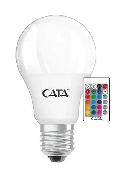 Cata LED Uzaktan Kumandalı Renk Değiştiren 9W E27 RGB Ampul: Modern ve Enerji Verimli Aydınlatma Çözümü