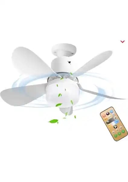 Cata Lodos Fan 62W Kumandalı LED Ampul ile Modern ve Çok Fonksiyonlu Aydınlatma Çözümü