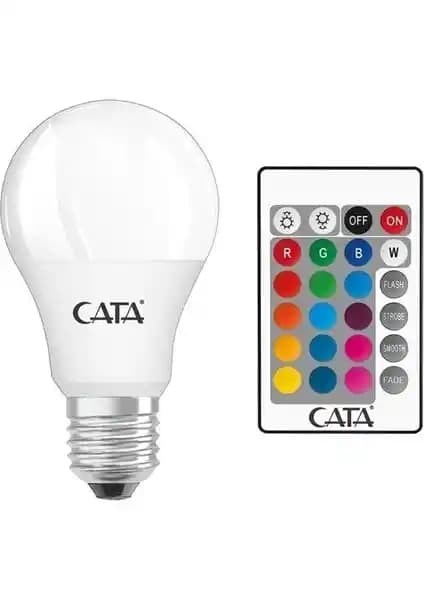 Cata Uzaktan Kumandalı RGB LED Ampul E27 Duylu Modern ve Enerji Verimli Aydınlatma Çözümü