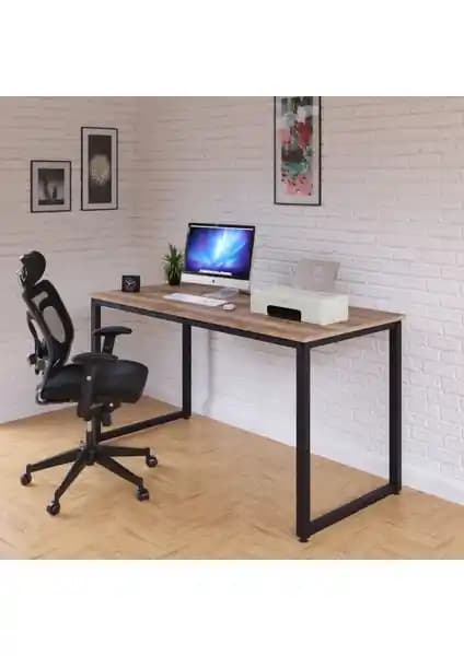 Ceramical MS1 Metal Ayaklı Çalışma Masası: Modern ve Dayanıklı Ofis ve Ev Kullanımı Masası