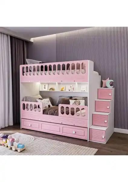 Çetin Ranza Panjur Yavrulu Ranza: Çok Yönlü ve Güvenli Çocuk Odası Mobilyası