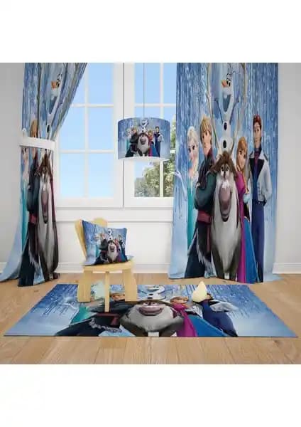 Çocuk Odası İçin Renkli ve Fonksiyonel Çizgi Karakterli Fon Perde Önerileri