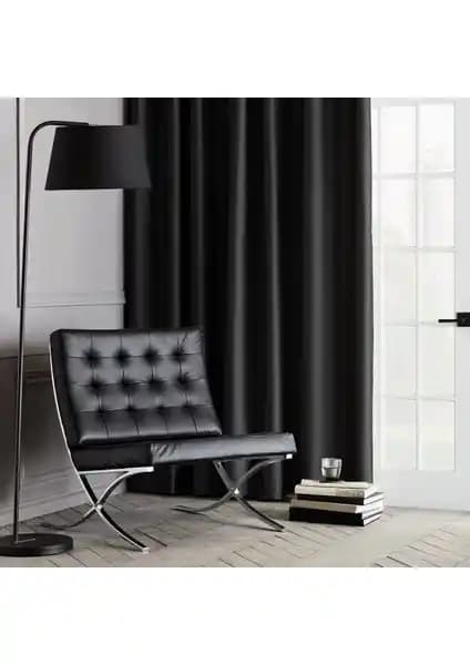 Cotton Studio Siyah Blackout Karartma Perde: Estetik ve İşlevsellik Bir Arada