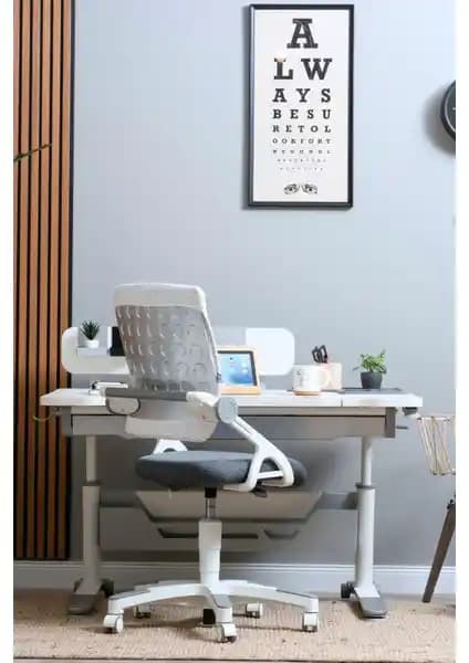 Creo Mobili Sirius Advanced Yükseklik Ayarlı Montessori Uyumlu Çalışma Masası ve Sandalye Seti