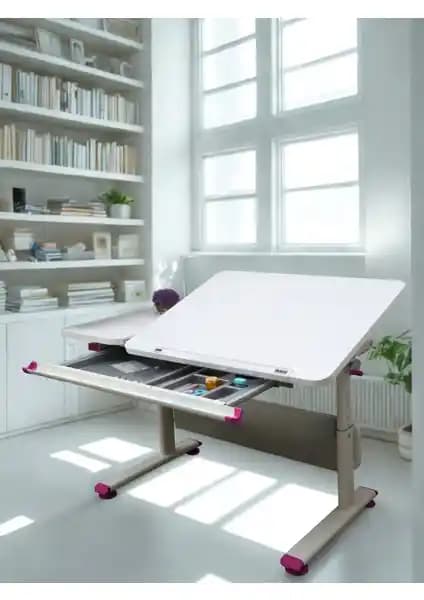 Creo Mobili Vega Basic Çocuk ve Çalışma Masası Ergonomik ve Çok Fonksiyonlu Tasarım