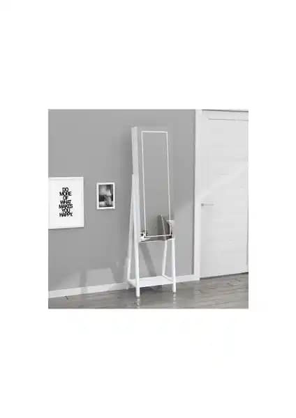 Decobox LED Ay<span style='display:none'>dı</span>nlatmalı Boy Aynalı Takı Dolabı: Şık ve Fonksiyonel Tasarım