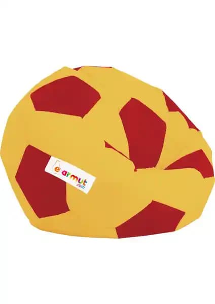 Earmut Taraftar Futbol Topu Büyük Puf: Dayanıklı ve Çok Amaçlı Oturma Çözümü