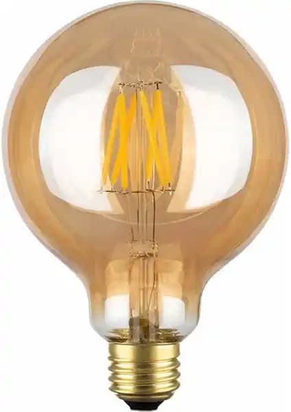 Edison G95 6W Flamanlı Rustik Retro LED Ampul İç Mekan Dekorasyonu için Uygun