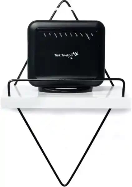 Full Reyon MDF Dekoratif Modem Rafı Çok Amaçlı ve Şık Tasarımıyla Ev ve Ofis Kullanımı için