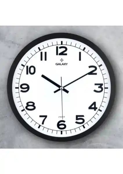 Galaxy Duvar Saati CAN-216 Modern Tasarım ve Sessiz Çalışma Özellikleriyle Şıklık Sunar