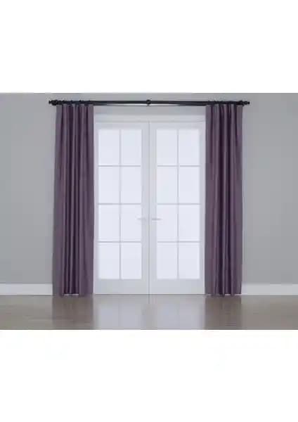 Gauze Fabric Design Blackout Karartma Özellikli Lila Perde: Estetik ve Fonksiyonellik Bir Arada