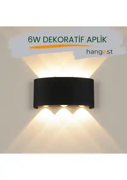 Hangast HE-001 Dekoratif Çift Yönlü İç ve Dış Mekan LED Aplik Ürünü Özellikleri ve Kullanım Alanları