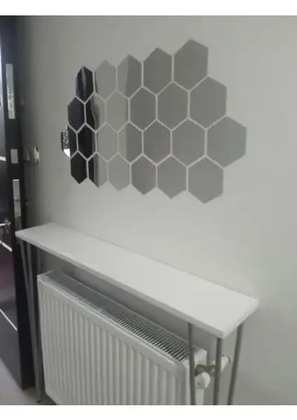 Hayat Dekoratif Pleksi Ayna Bal Peteği Modern ve Dayanıklı Dekoratif İç Mekan Parçası