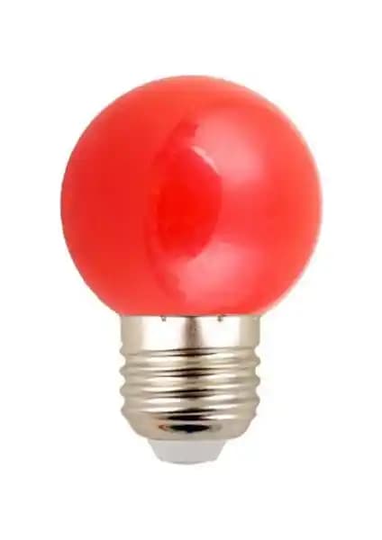 HMZ 1W Gece Ampulü: Düşük Enerjili, Kırmızı Renkli Uyku ve Atmosfer Ampulü
