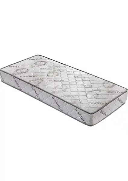 Hugoy 80x160 cm Bamboo Sünger Yatak Bebekler İçin Konfor ve Sağlık Odaklı