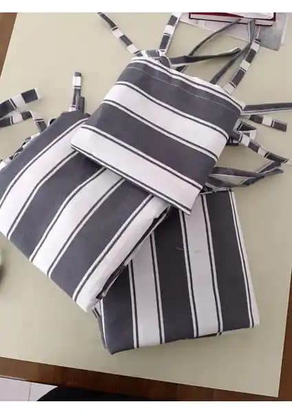 Karmaş Home Balkon Perdesi Siyah/Gri Modern Tasarım ve Kullanım Kolaylığıyla