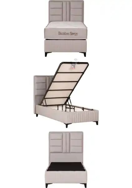 Kilim Mobilya Bamboo Sleepy Sandıklı Baza: Modern Tasarım ve Fonksiyonellik Sunan Yatak Odası Mobilyası