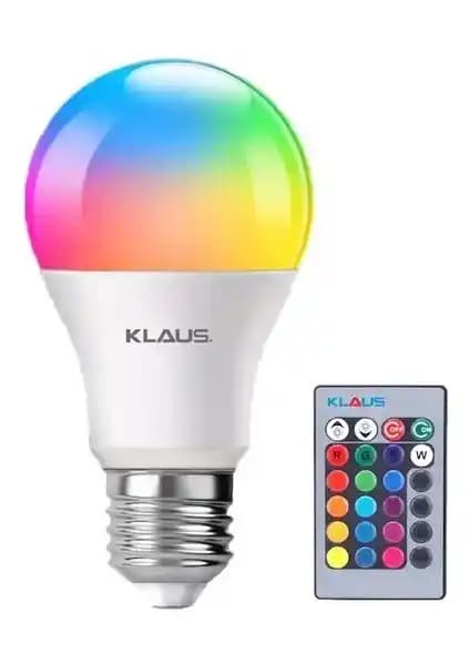 Klaus RGB Kumandalı LED Lamba KE48824K: Enerji Verimli ve Renkli Aydınlatma Çözümü