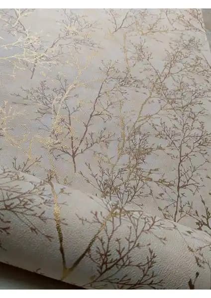 Kms Home Krem Üzerine Gold Gül Kurusu Dallı Silinebilir Duvar Kağıdı Özellikleri ve Dekorasyon İpuçları