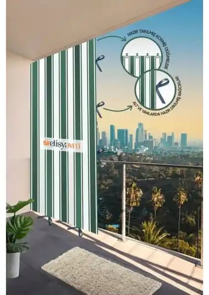 Markahil Balkon Perdesi Dayanıklı ve Estetik Tasarımıyla Dış Mekanlar İçin Özel Ürün