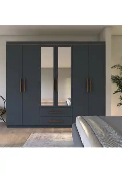 Metalia Armina Lüx 6 Kapı 2 Çekmeceli Aynalı Gardrop İncelemesi ve Kullanıcı Yorumları